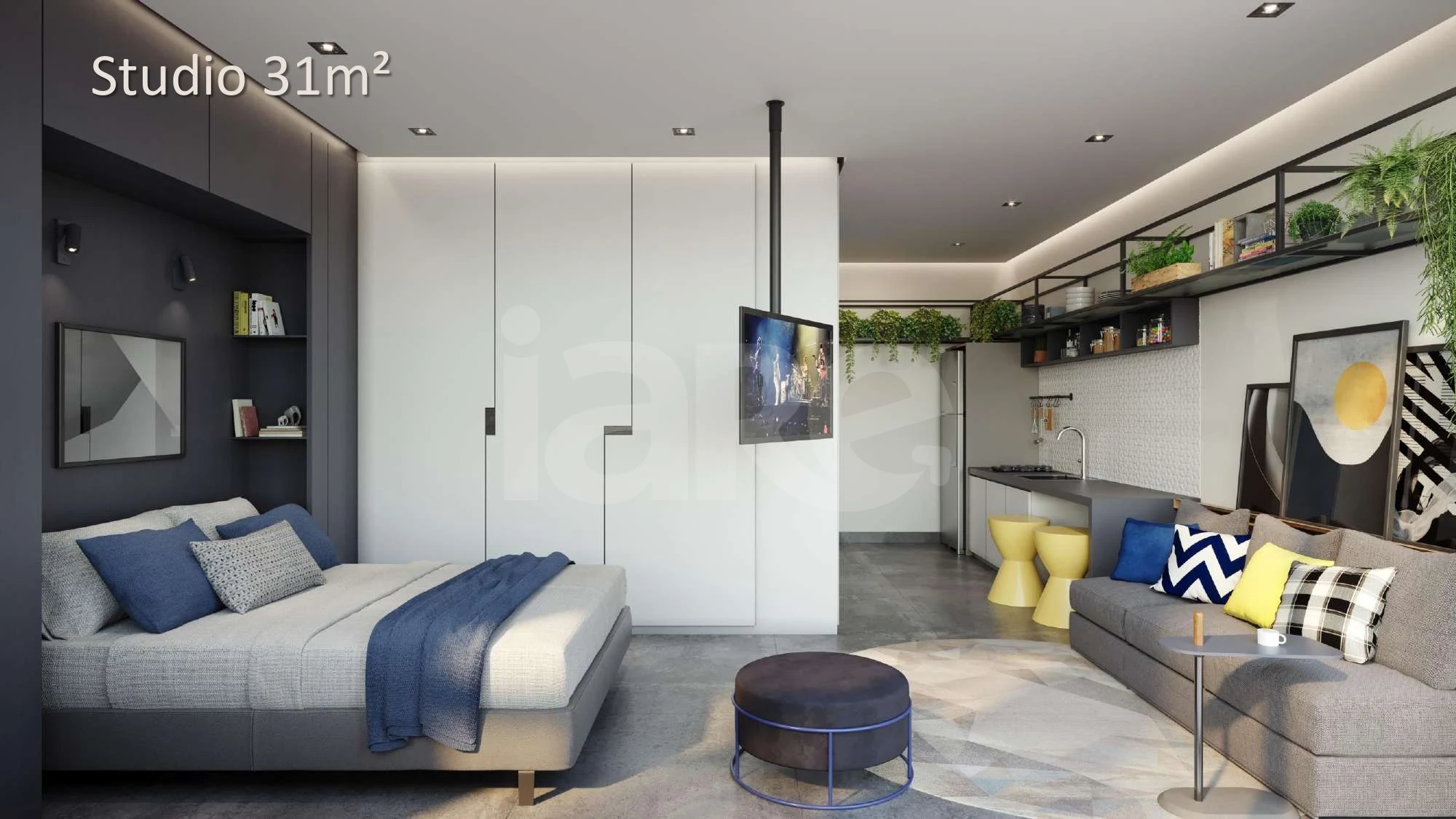 Ecos Vila Madalena - Studio com 24,3 m², em Vila Madalena — foto 2