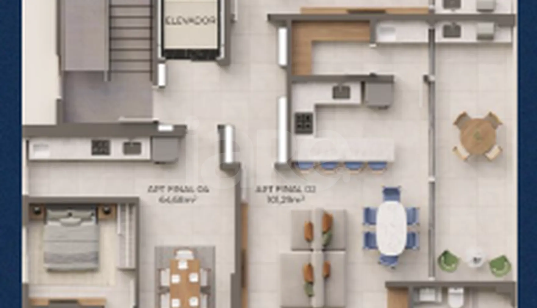 Planta — Pavimento 07 e 08