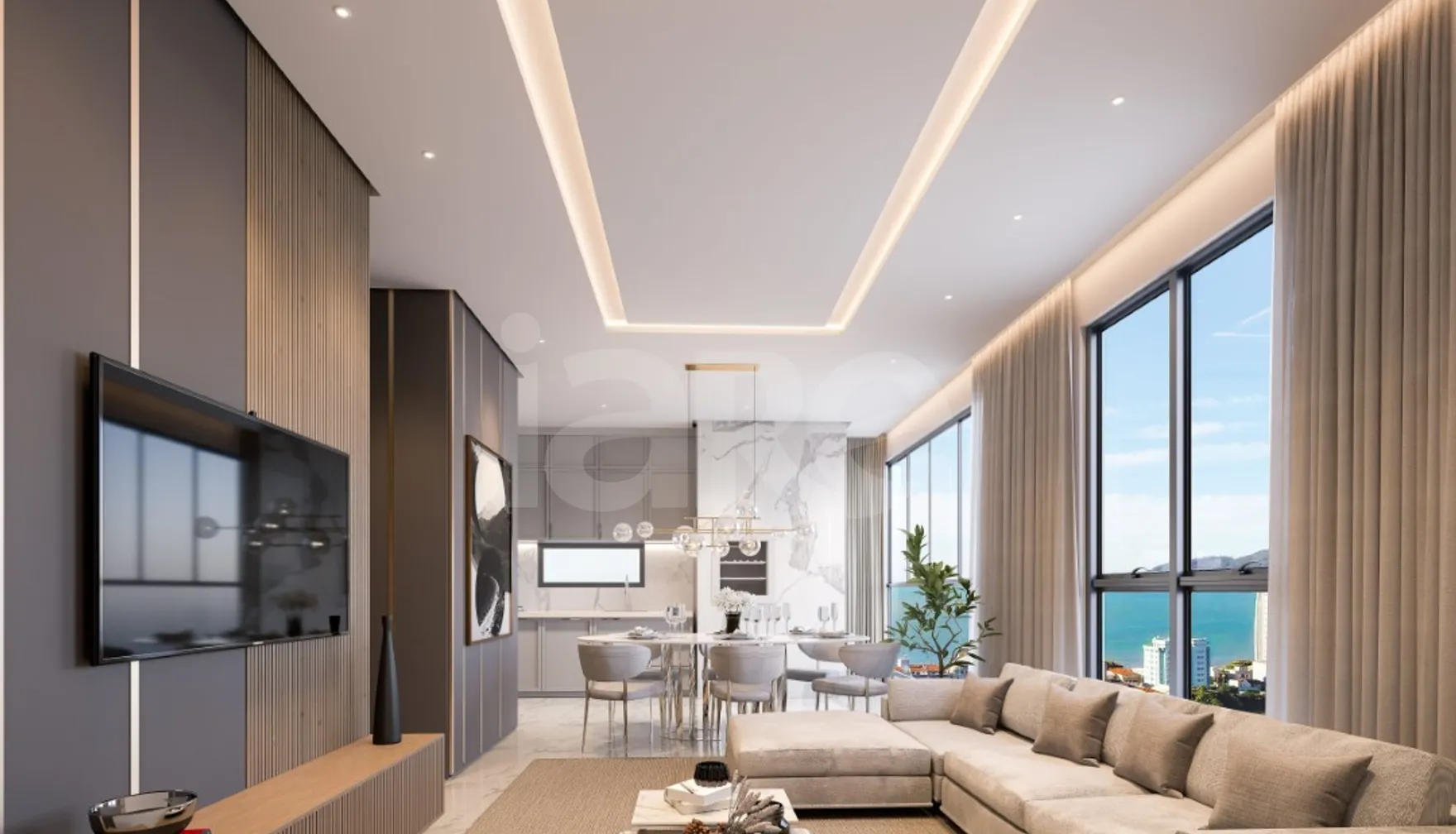 Portillo Residence - Apartamento com 77,34 m², em Perequê — foto 2
