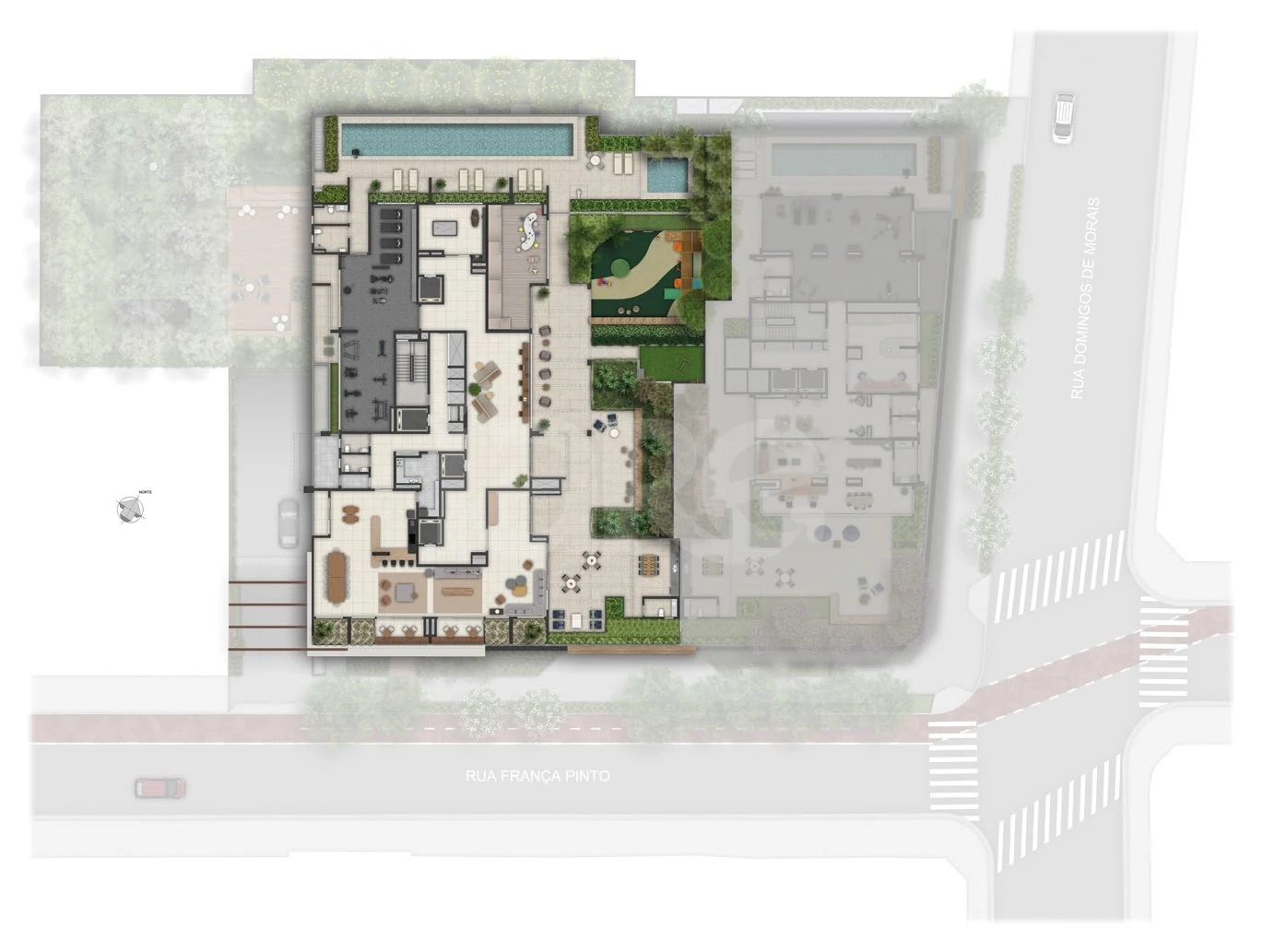 Planta — Pavimento lazer 2