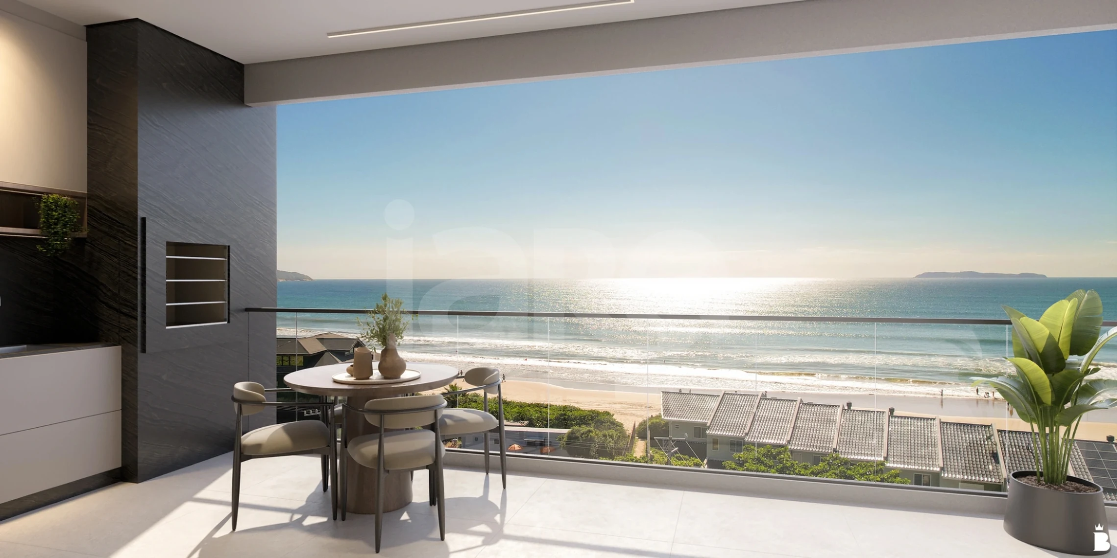 Vila do Sol Home Club - Apartamento com 100,98 m², em Canto Grande — foto 5