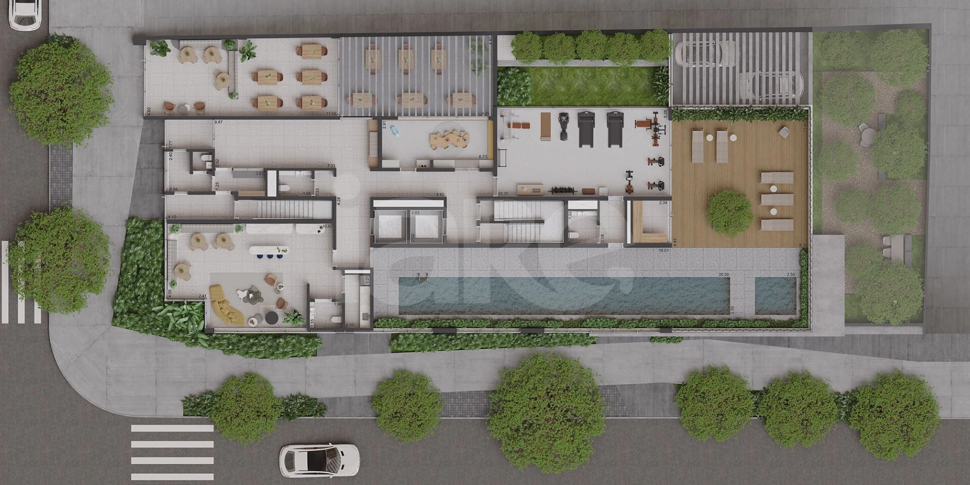 Planta — Pavimento térreo