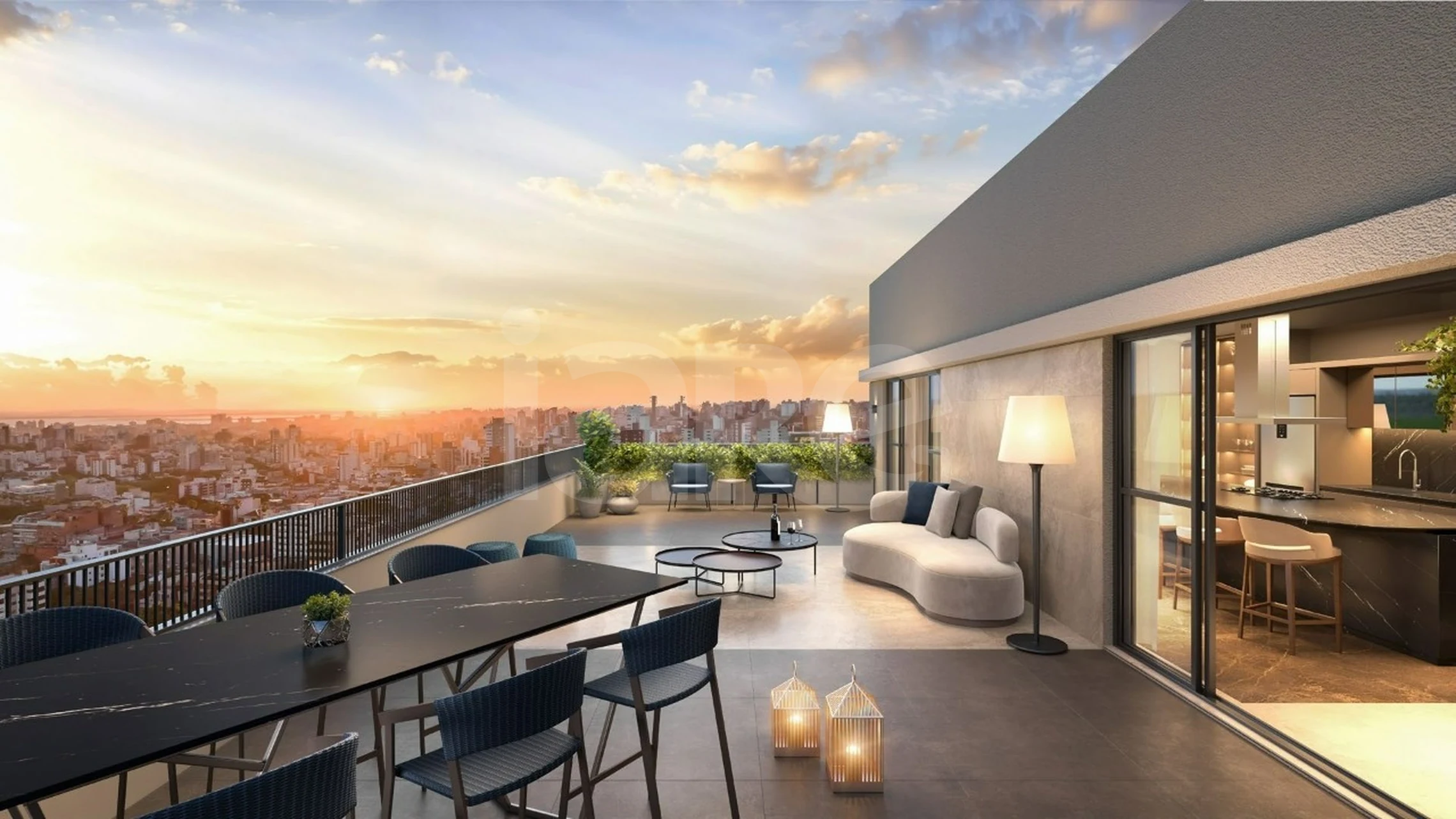 Vista Nova Carlos Gomes Apto CA56367852 - Apartamento com 25 m², em Petrópolis — foto 4