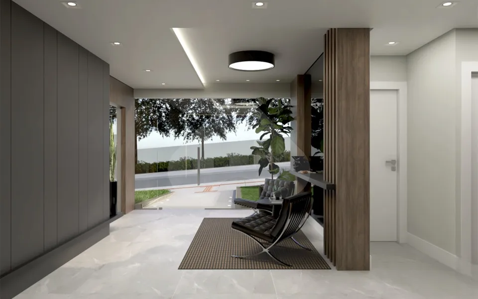 Residencial Cecília - Apartamento com 39,14 m², em Carvoeira — foto 4