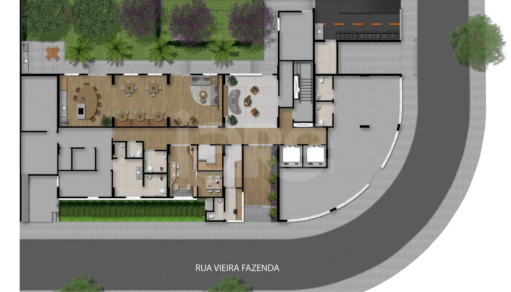 Planta — Pavimento térreo 2