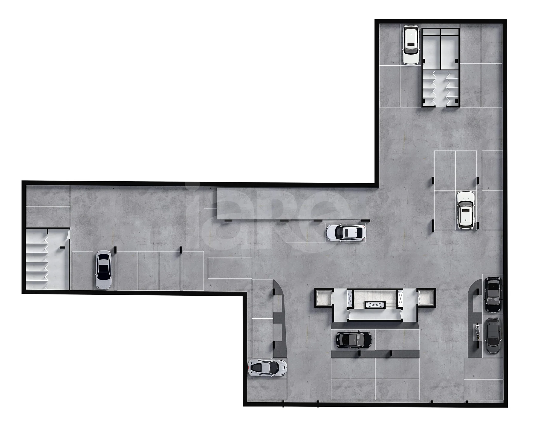 Planta — Pavimento subsolo 2