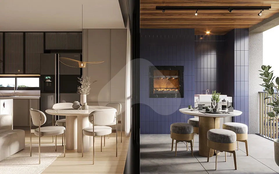 Oslo - Apartamento com 64,26 m², em Santa Quitéria — foto 2