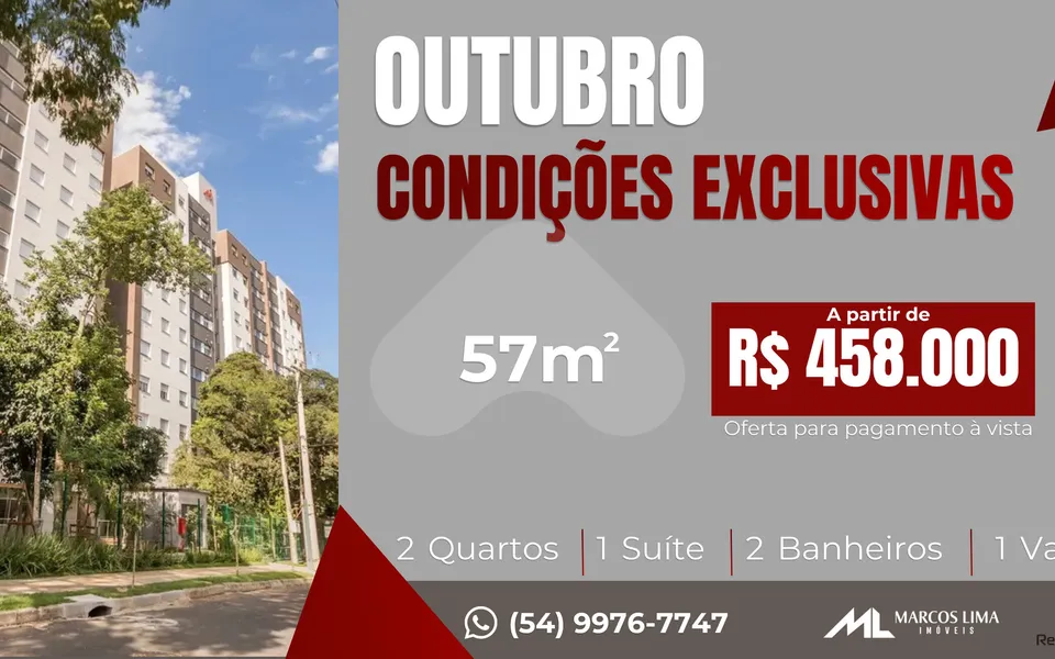 Reserva do Bosque - Apartamento com 57,72 m², em Santo Antônio — foto 13