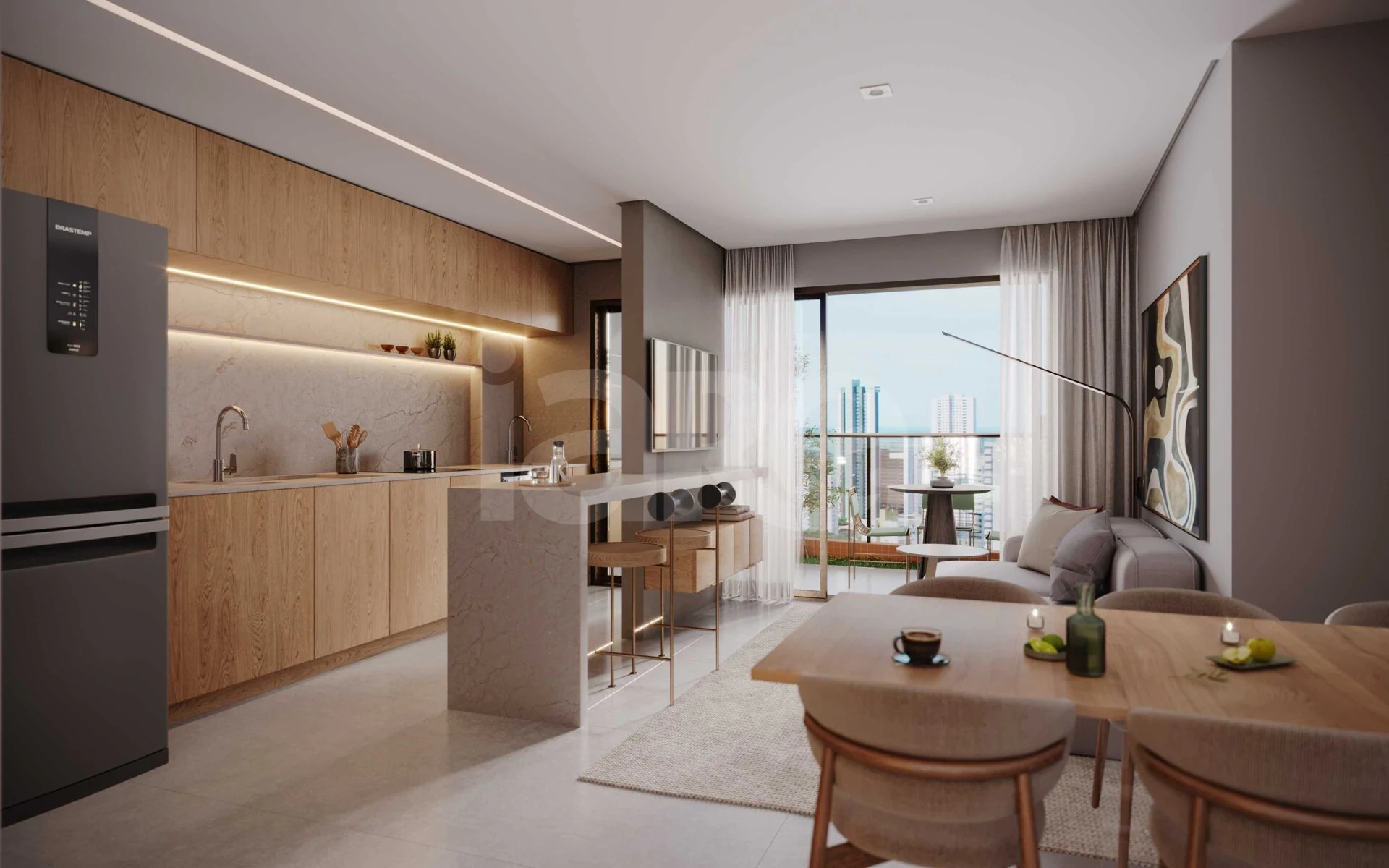 Porto Firenze - Apartamento com 62,32 m², em Encruzilhada — foto 2