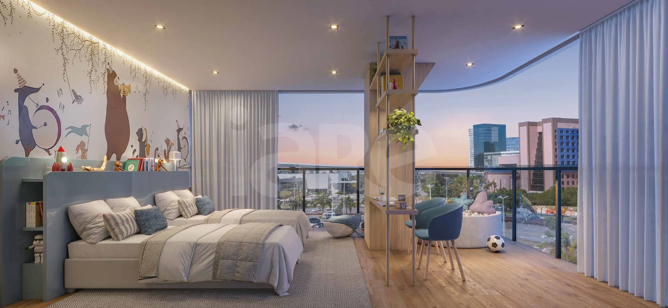 Cyan Ocean Front - Apartamento com 280,08 m², em Enseada do Suá — foto 3