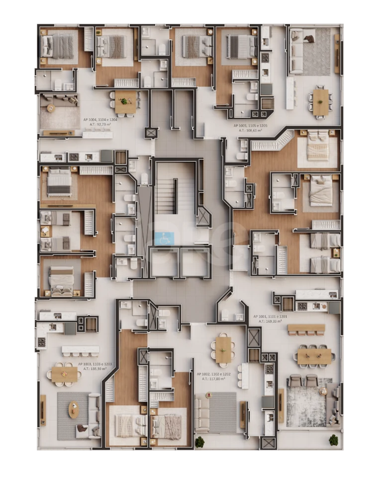 Planta — Pavimento 11