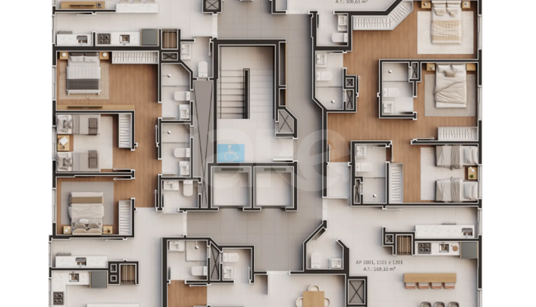 Planta — Pavimento 11