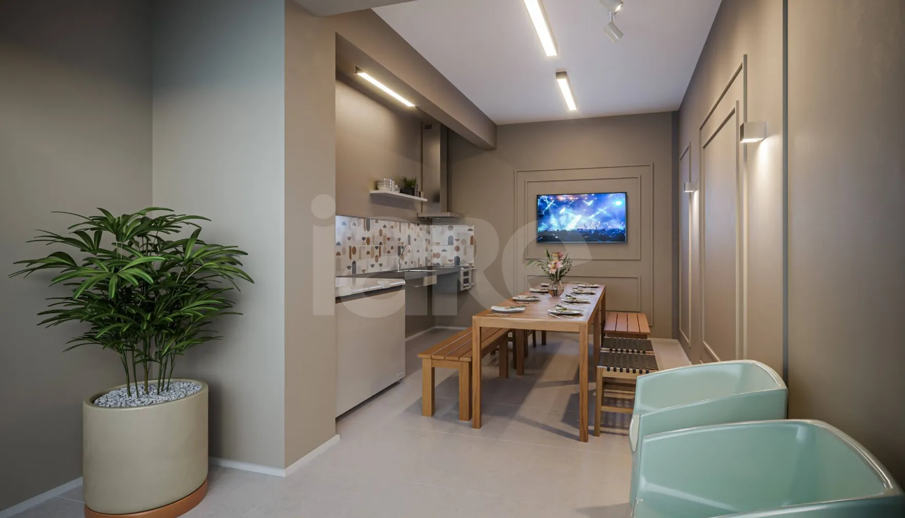 Now Praça C8 - Apartamento com 42,58 m², em Setor Sudoeste — foto 6