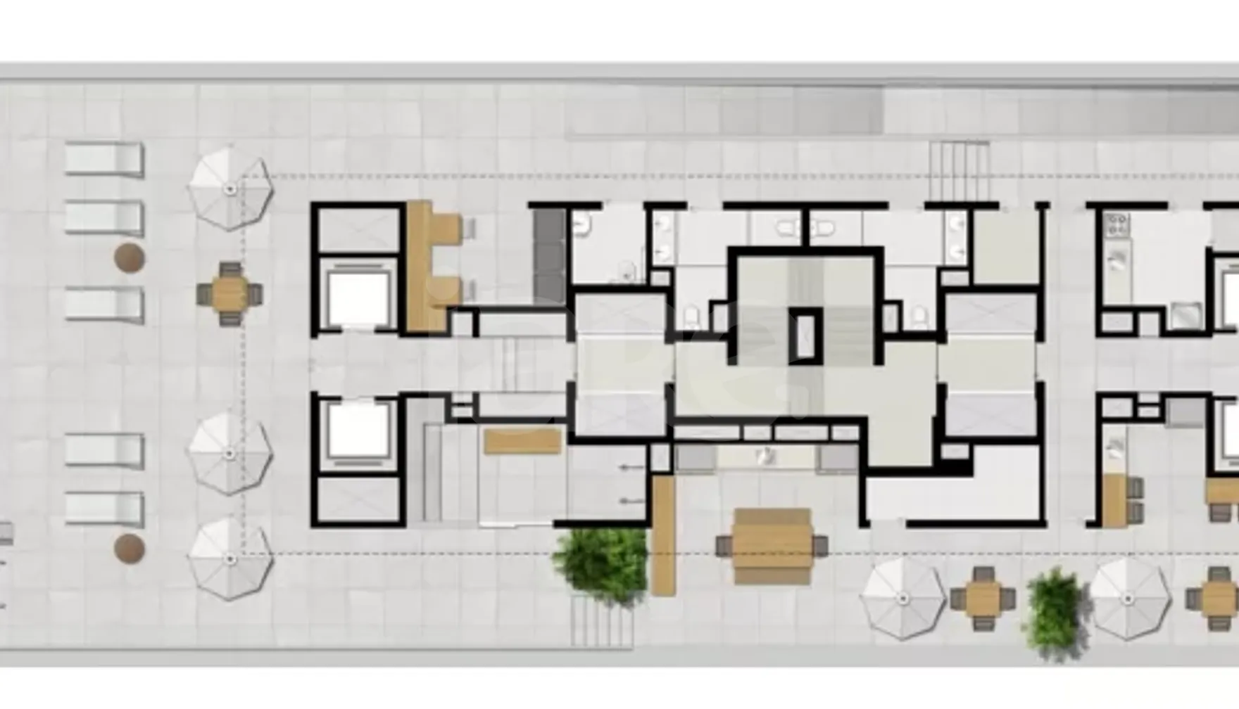 Planta — Pavimento rooftop