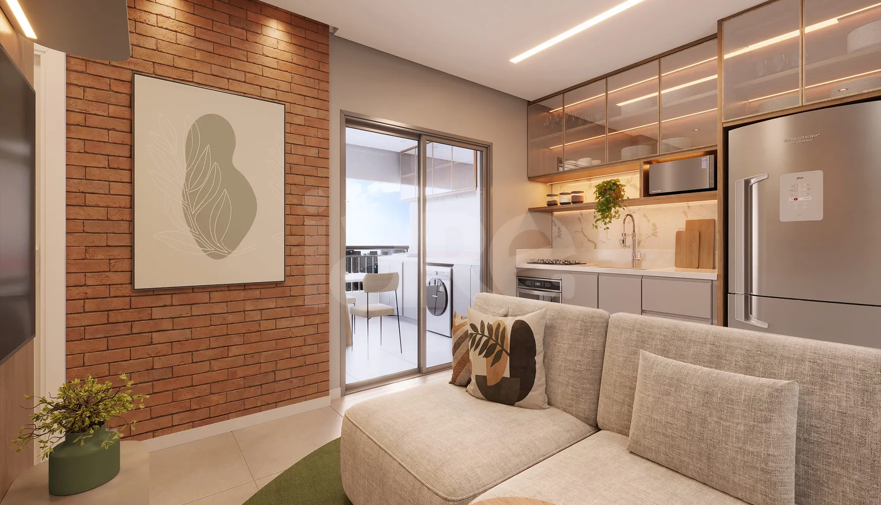 In Paraíso - Apartamento com 41 m², em Paraíso — foto 2