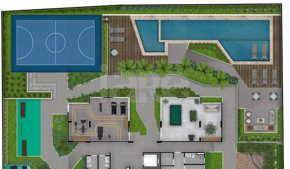 Planta — Pavimento lazer 02