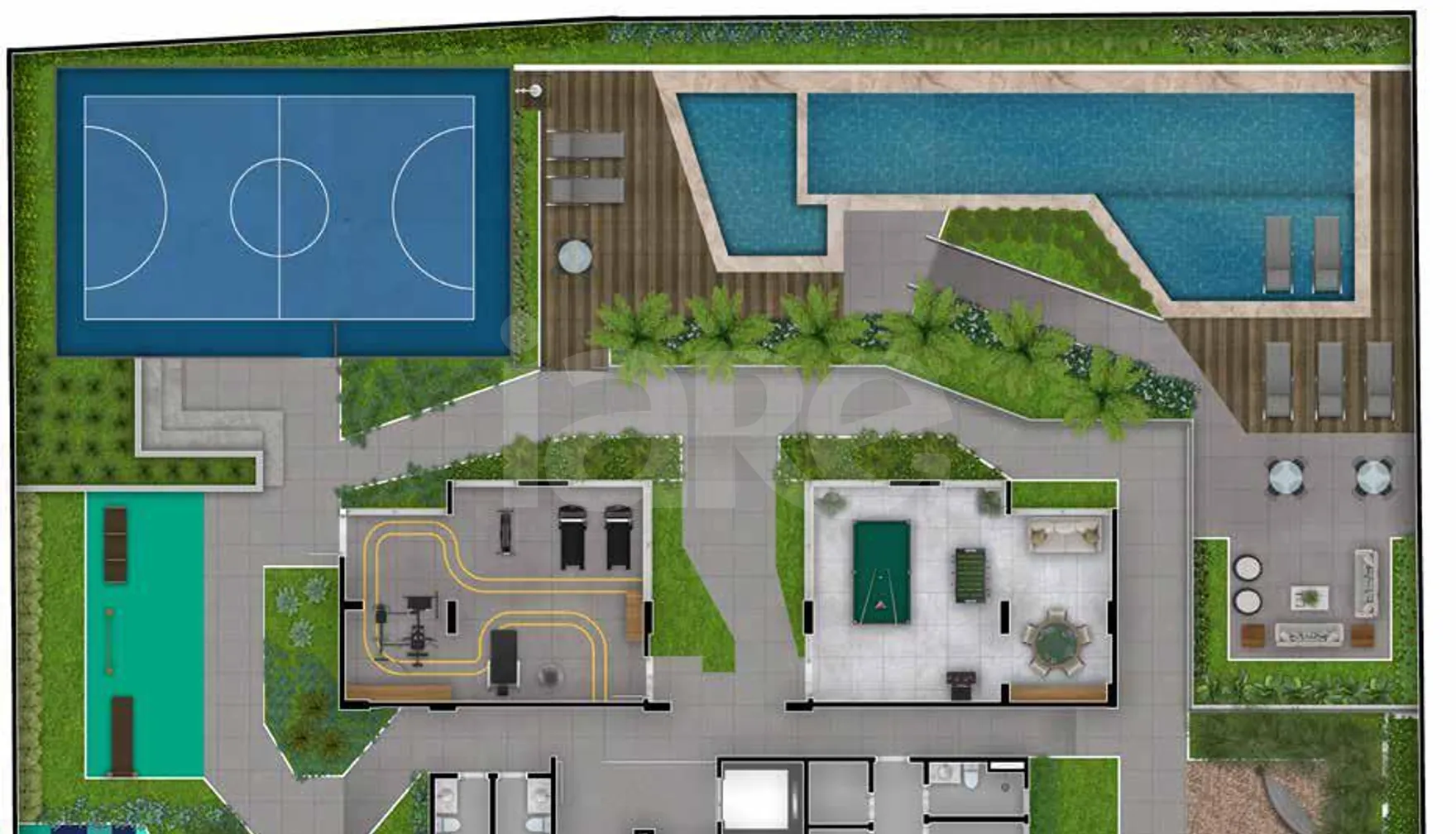 Planta — Pavimento lazer 02