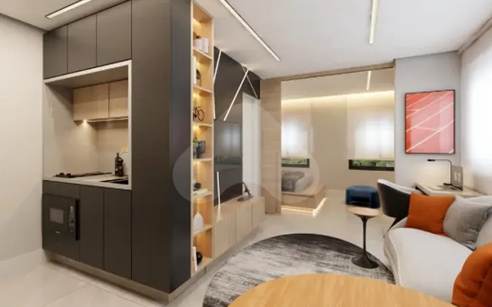 Lumy Ibira - Apartamento com 32,27 m², em Vila Clementino — foto 2