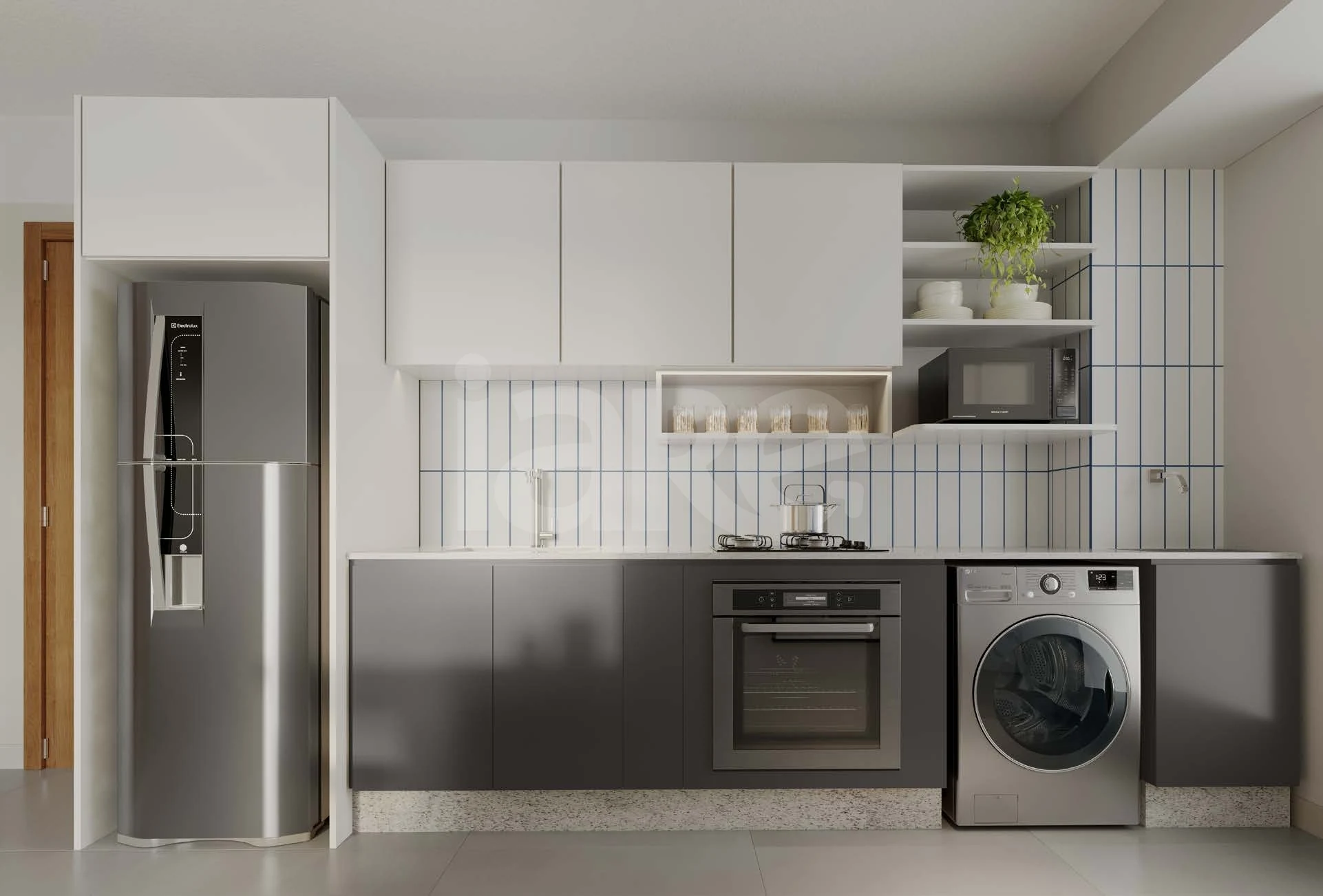 Sorano - Apartamento com 25,24 m², em Novo Mundo — foto 3