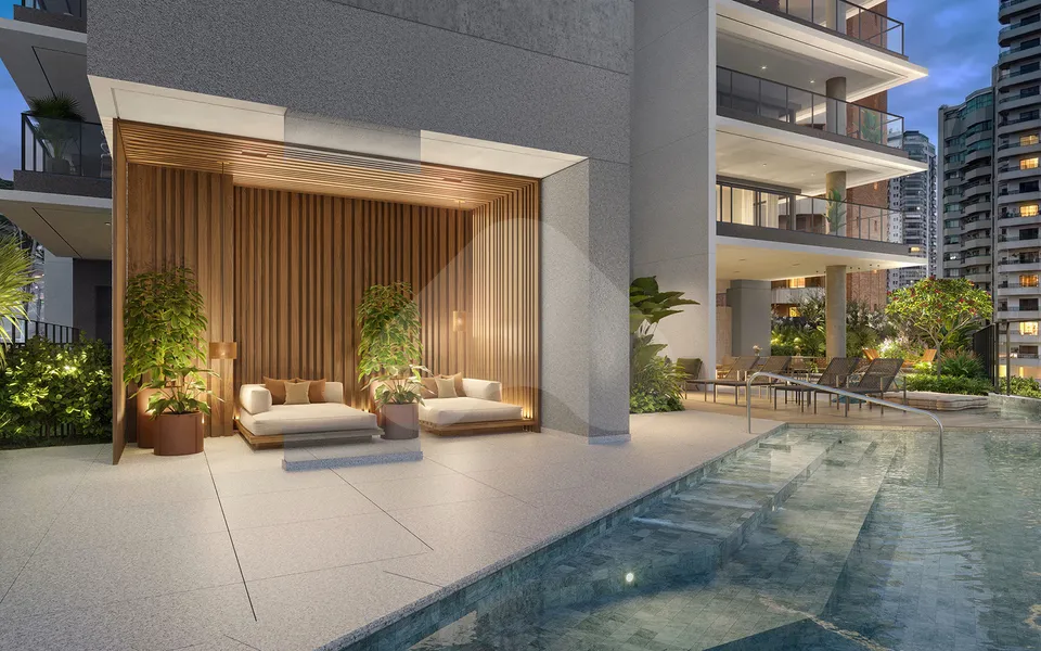 Helbor Lens Moema - Apartamento com 157 m², em Moema — foto 9