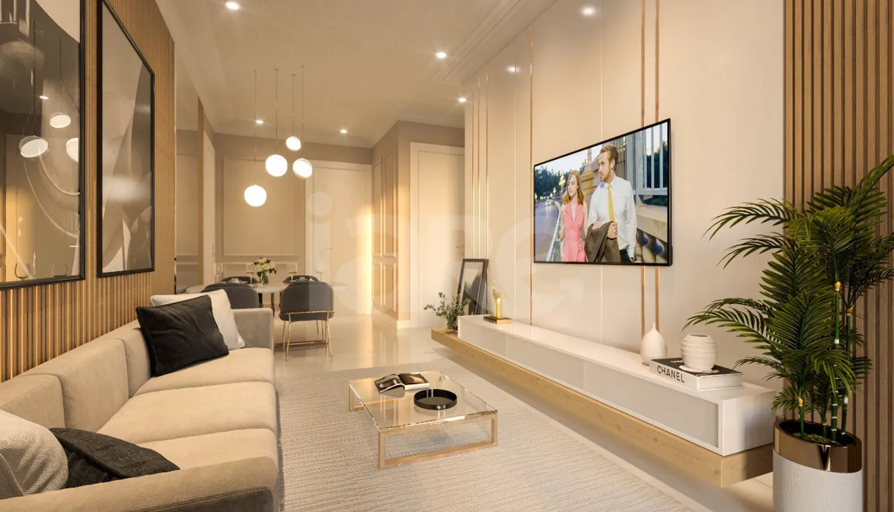 Trésor Residence - Apartamento com 69 m², em Morretes — foto 2