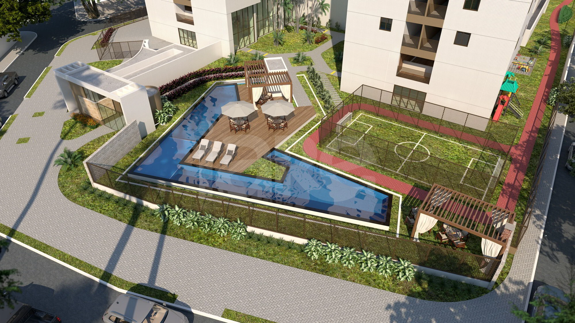 Luar do Parque - Apartamento com 53,25 m², em Imbiribeira — foto 19