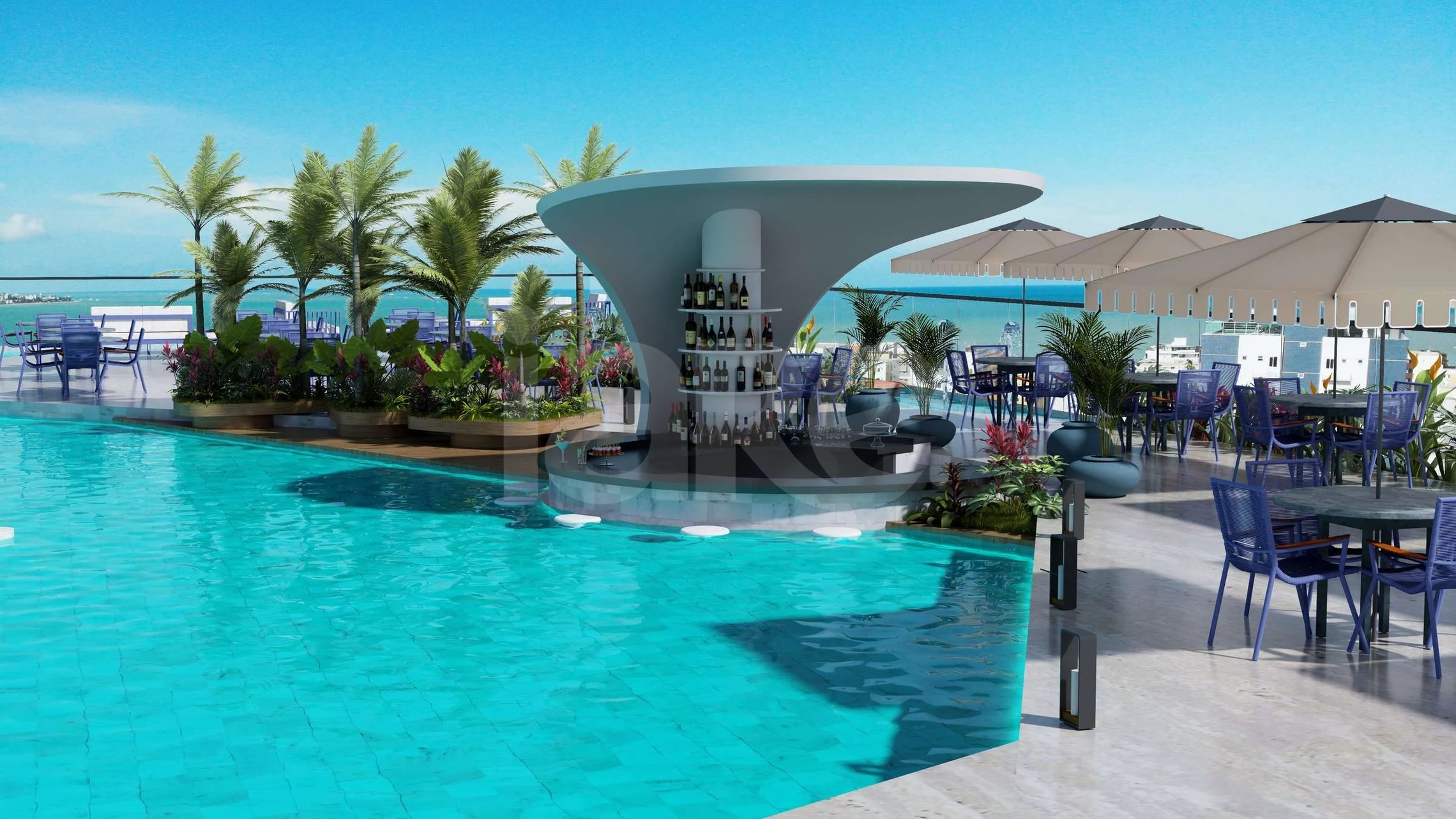 Mahal Resort Residence - Studio com 25 m², em Bessa — foto 20