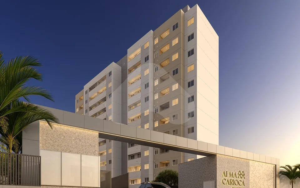 Alma Carioca - Apartamento com 37,96 m², em Vila Valqueire — foto 2