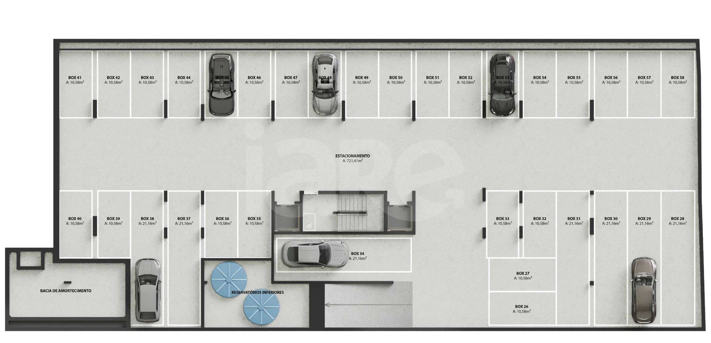 Planta — Pavimento subsolo