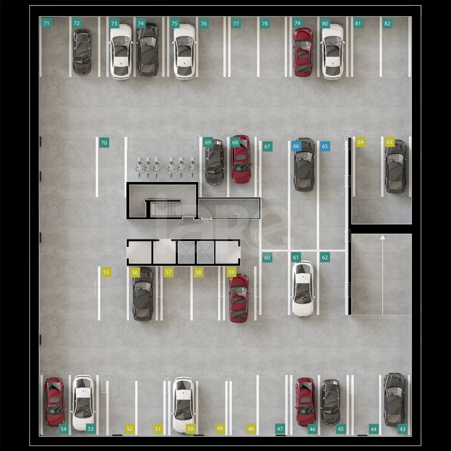 Planta — Pavimento subsolo 02
