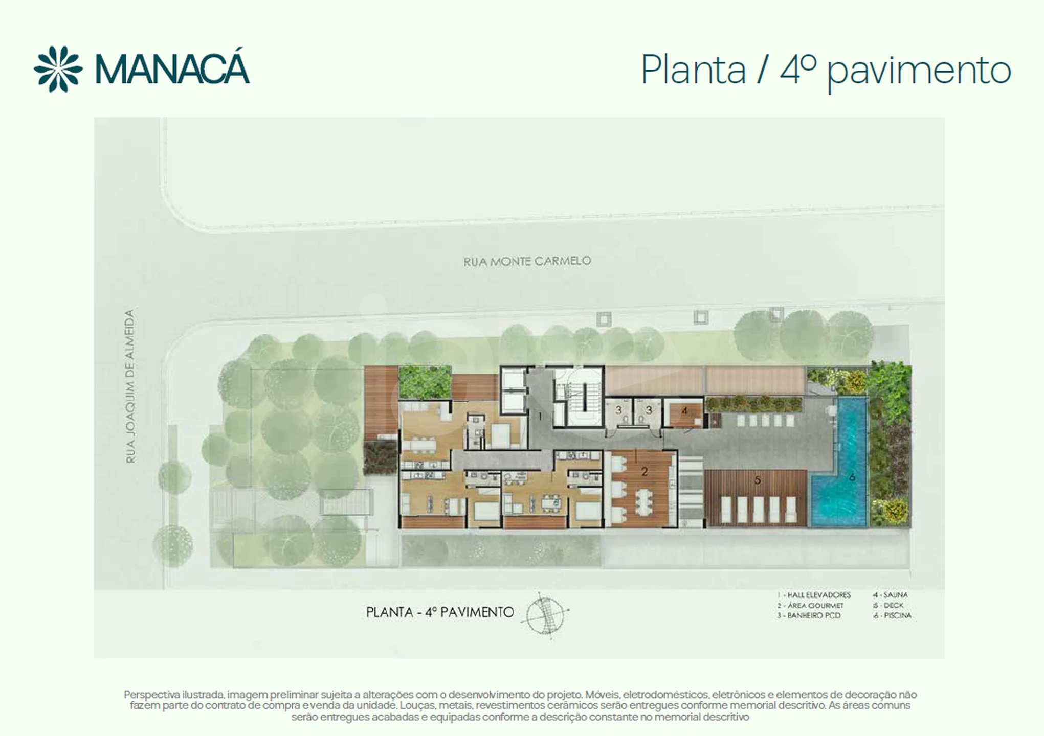 Planta — Pavimento 4