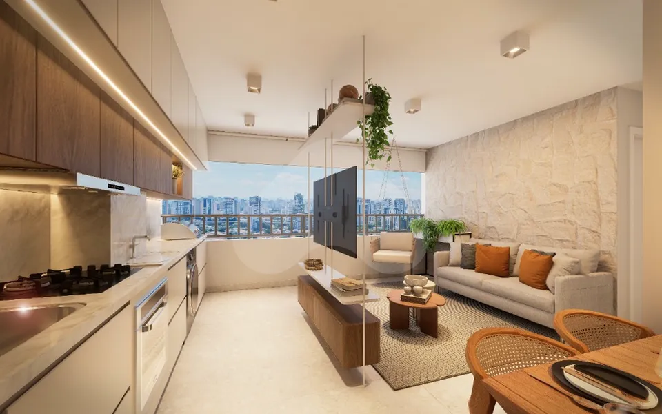 011 Brooklin Residence Riva - Apartamento com 40,31 m², em Brooklin Novo — foto 2