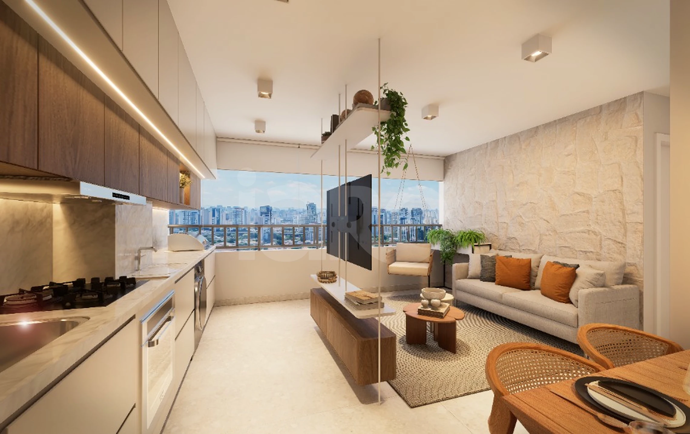 011 Brooklin Residence Riva - Garden com 65,67 m², em Brooklin Novo — foto 2