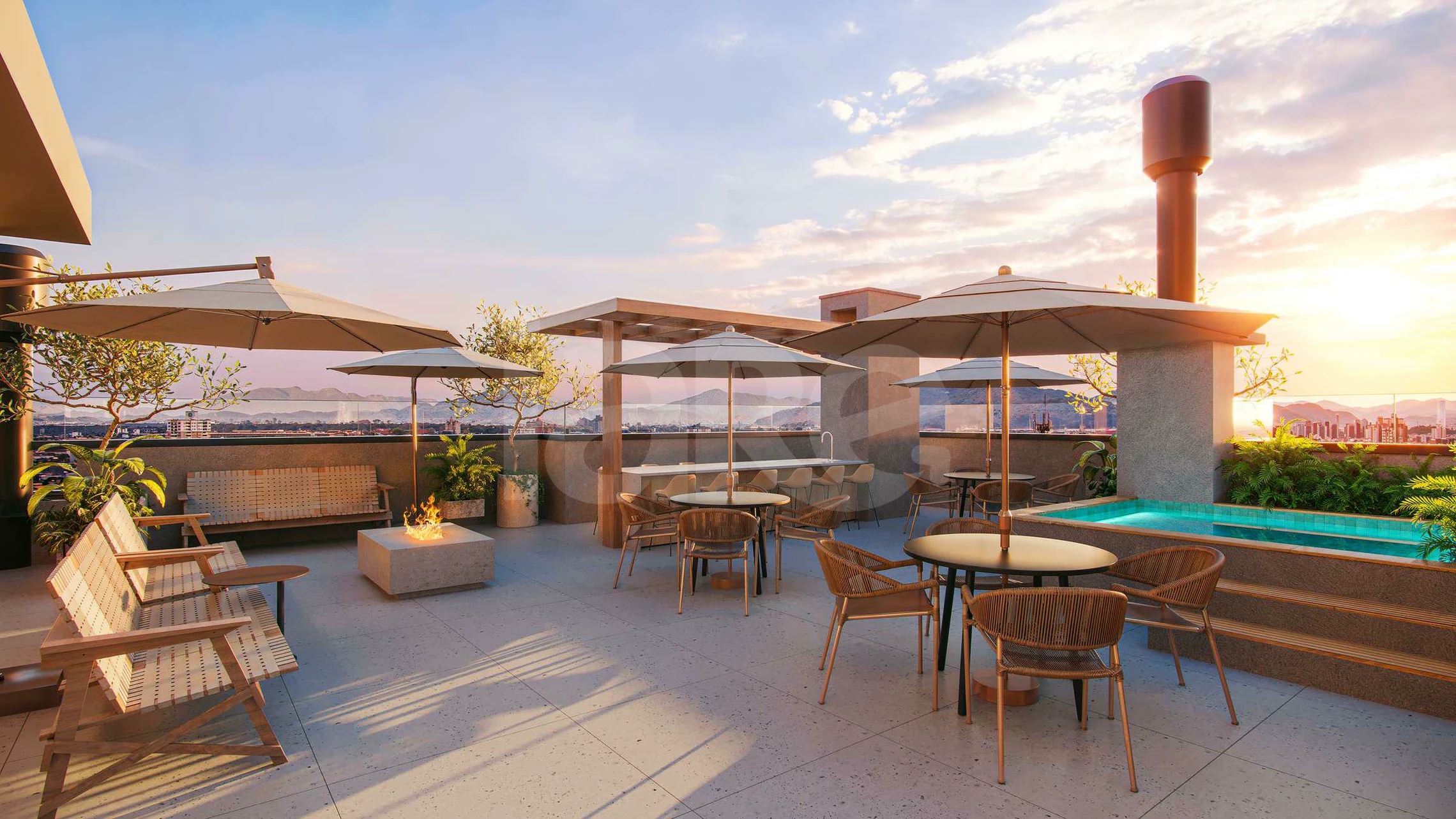 Vista Sunset - Apartamento com 62,71 m², em São João — foto 13