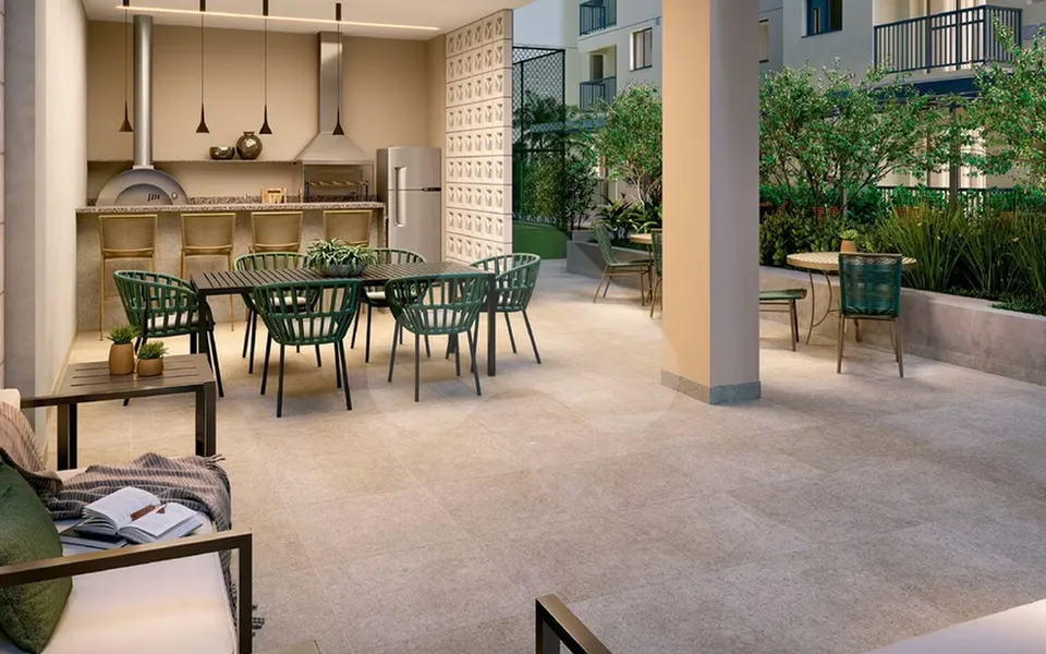 Caminhos da Guanabara - Apartamento com 32,7 m², em Centro — foto 17