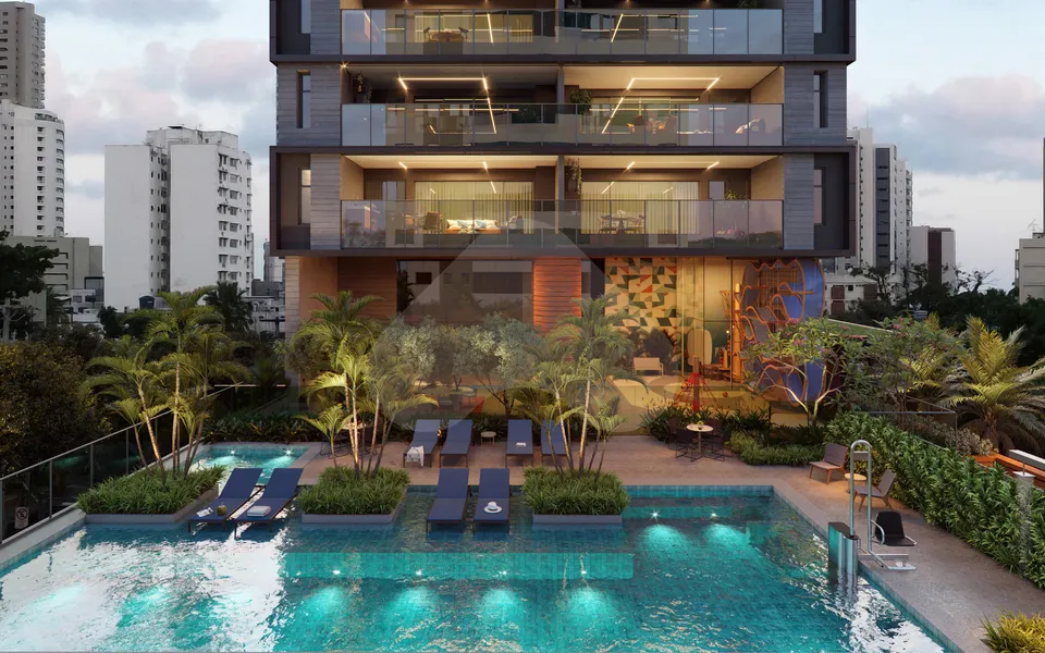 Altana - Apartamento com 166 m², em Meireles — foto 1