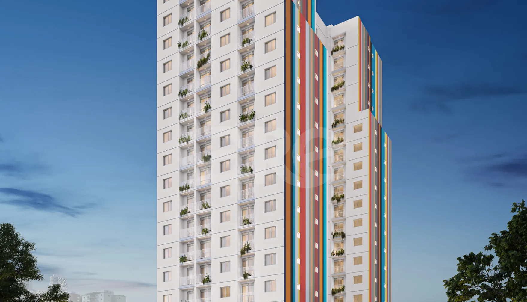 Bem Viver Praça Fortunato - Apartamento com 25,39 m², em Vila Buarque — foto 1