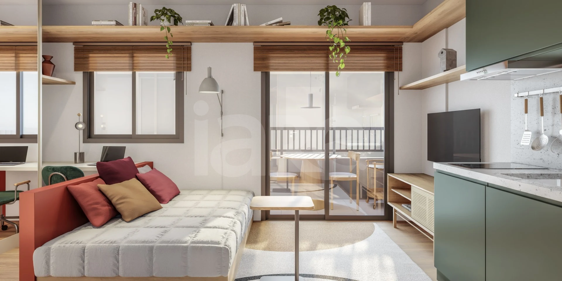 Station Vila Madalena - Apartamento com 35,58 m², em Vila Madalena — foto 5