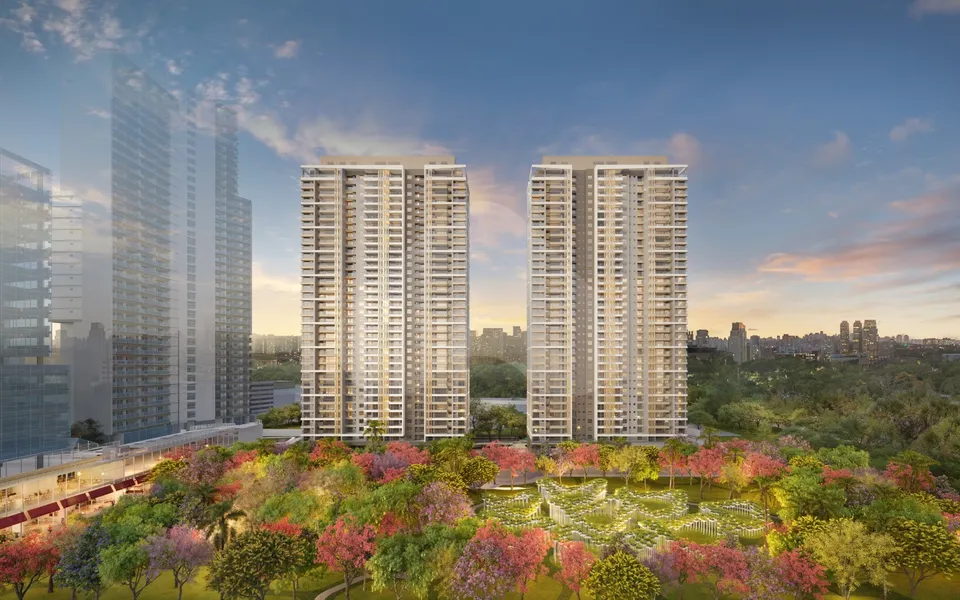 Eden West - Apartamento com 123,56 m², em Brooklin Paulista — foto 2