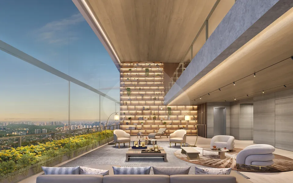 Vista Cyrela Milano - Apartamento com 348 m², em Jardim Guedala — foto 4
