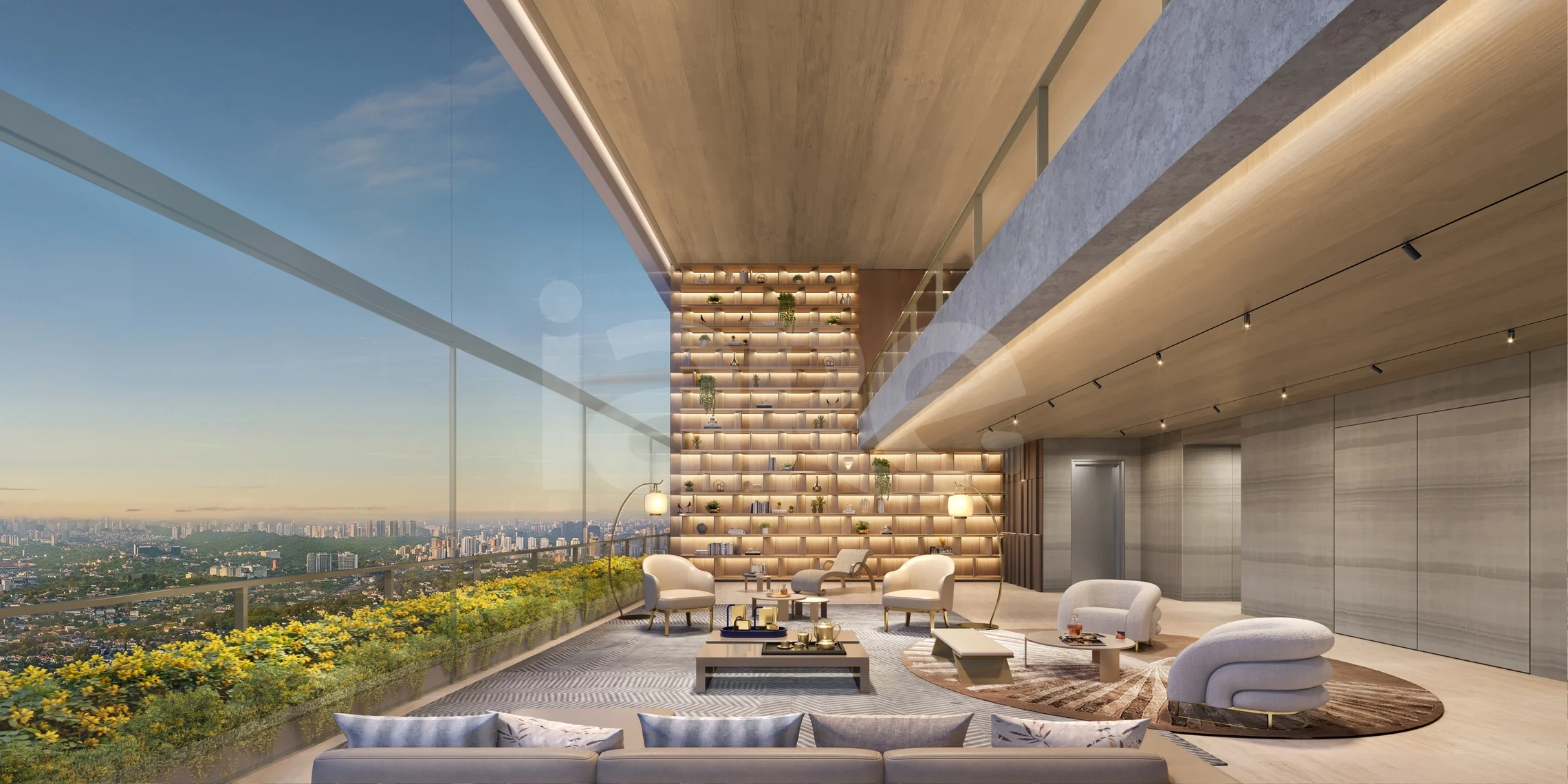 Vista Cyrela Milano - Apartamento com 395 m², em Jardim Guedala — foto 4