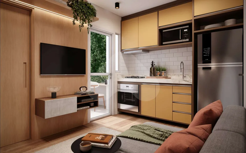 Maskan Butantã - Apartamento com 26,34 m², em Butantã — foto 3