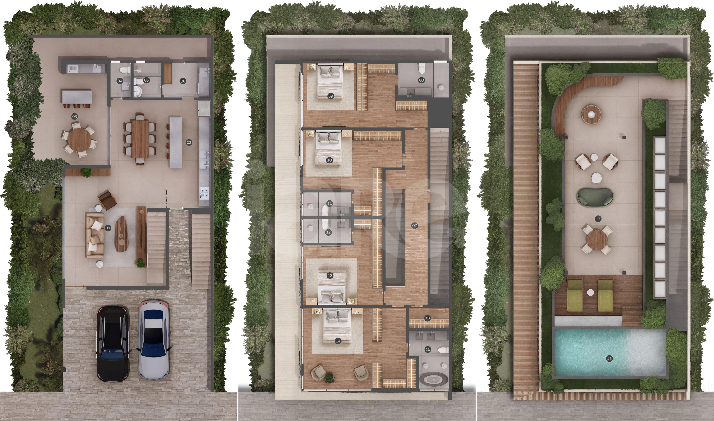 Planta — Casa em Condomínio 563,49 m²