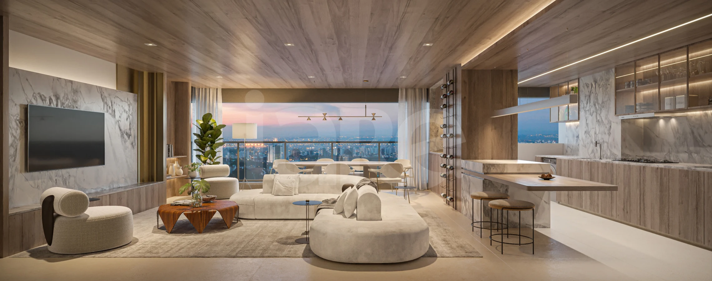 Planta — Apartamento 122,55 m²