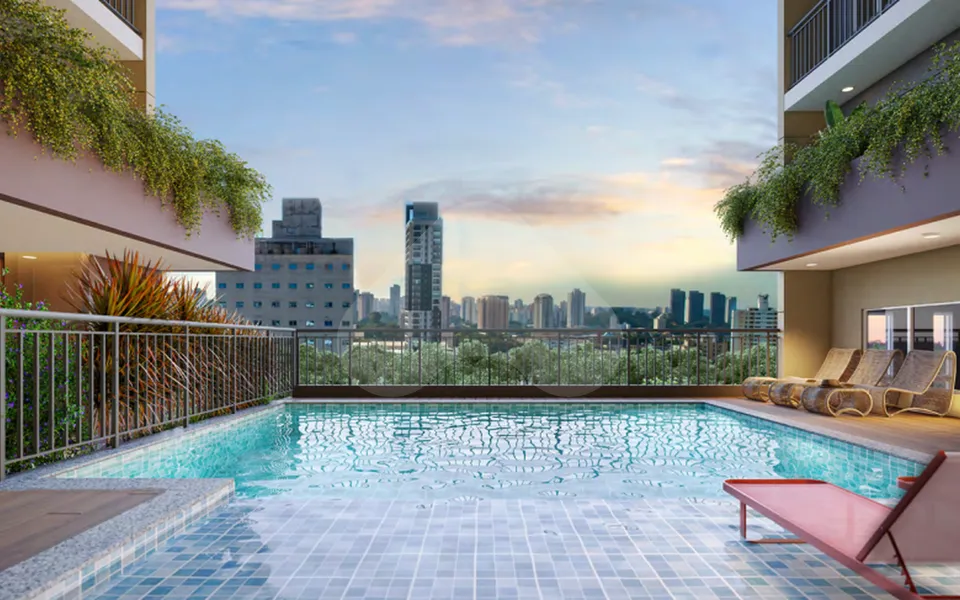 Monumental Residencial Conx - Apartamento com 29,66 m², em Santo Amaro — foto 30