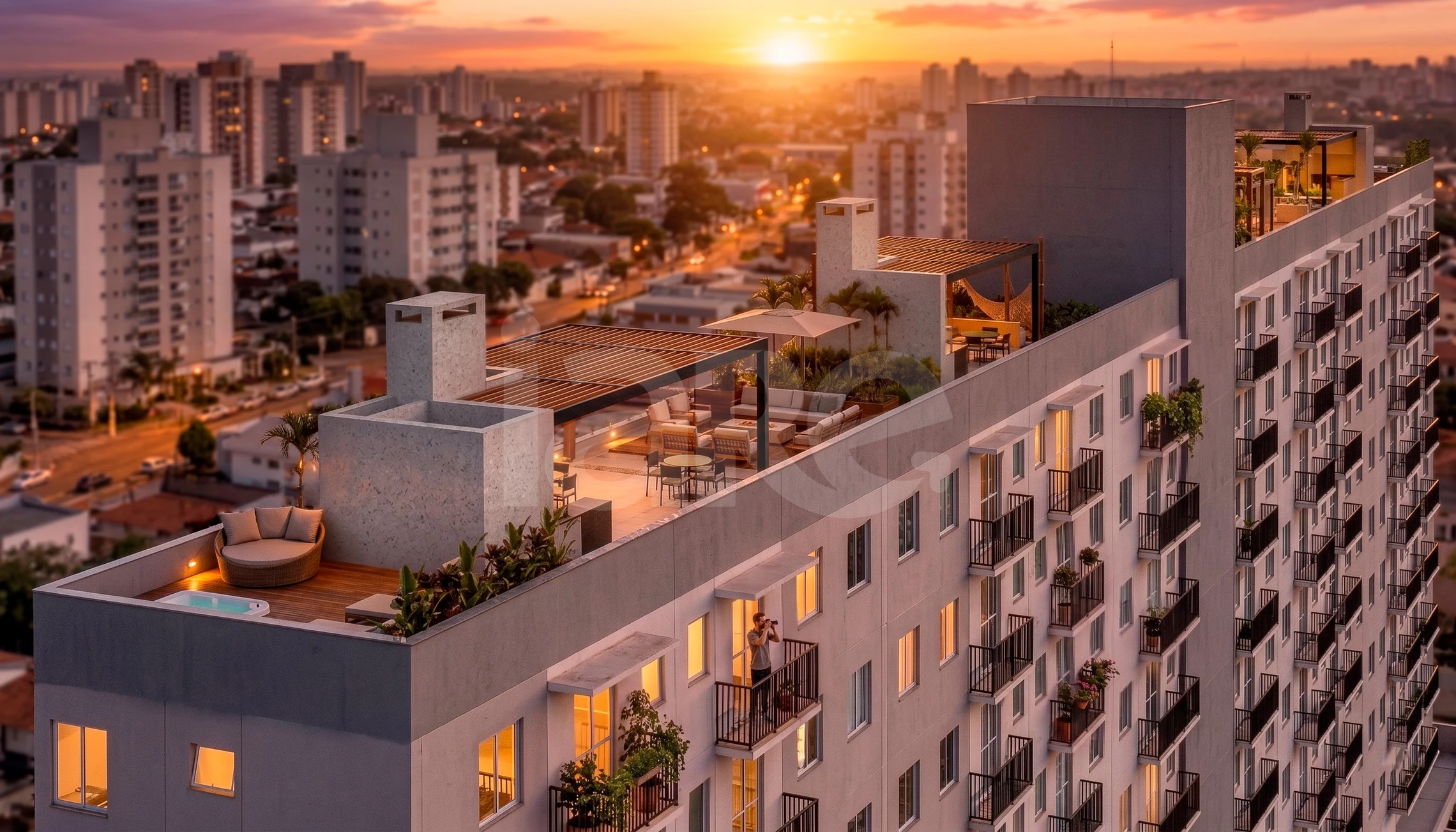 Casin Conquista - Elys - Apartamento com 34 m², em Tristeza — foto 35