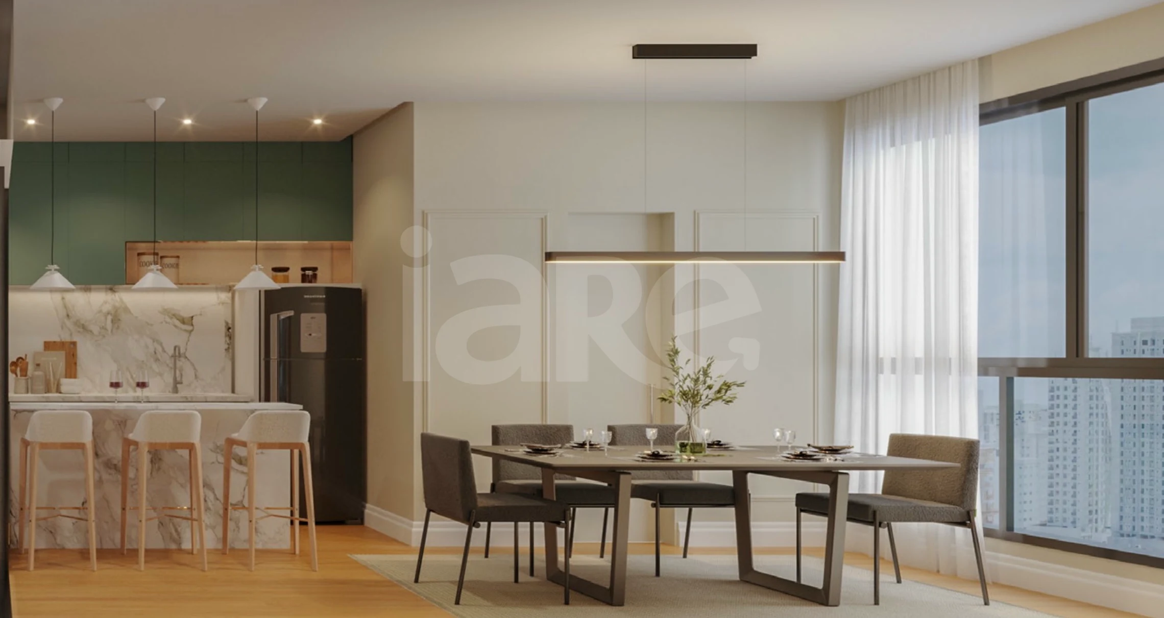 Ravenna Residence - Apartamento com 71,35 m², em Perequê — foto 4