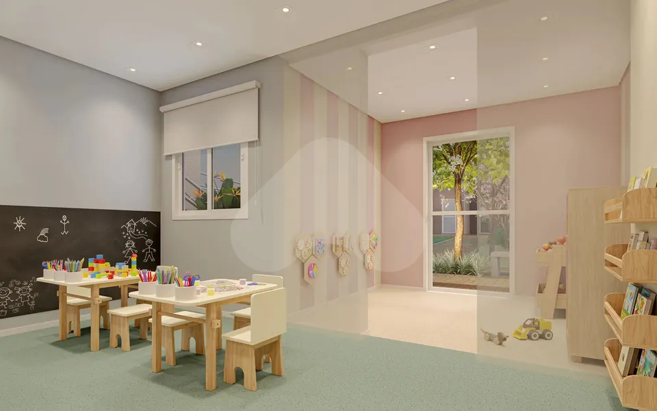 Ares do Horto Pau Brasil - Apartamento com 32,14 m², em Horto do Ipê — foto 3