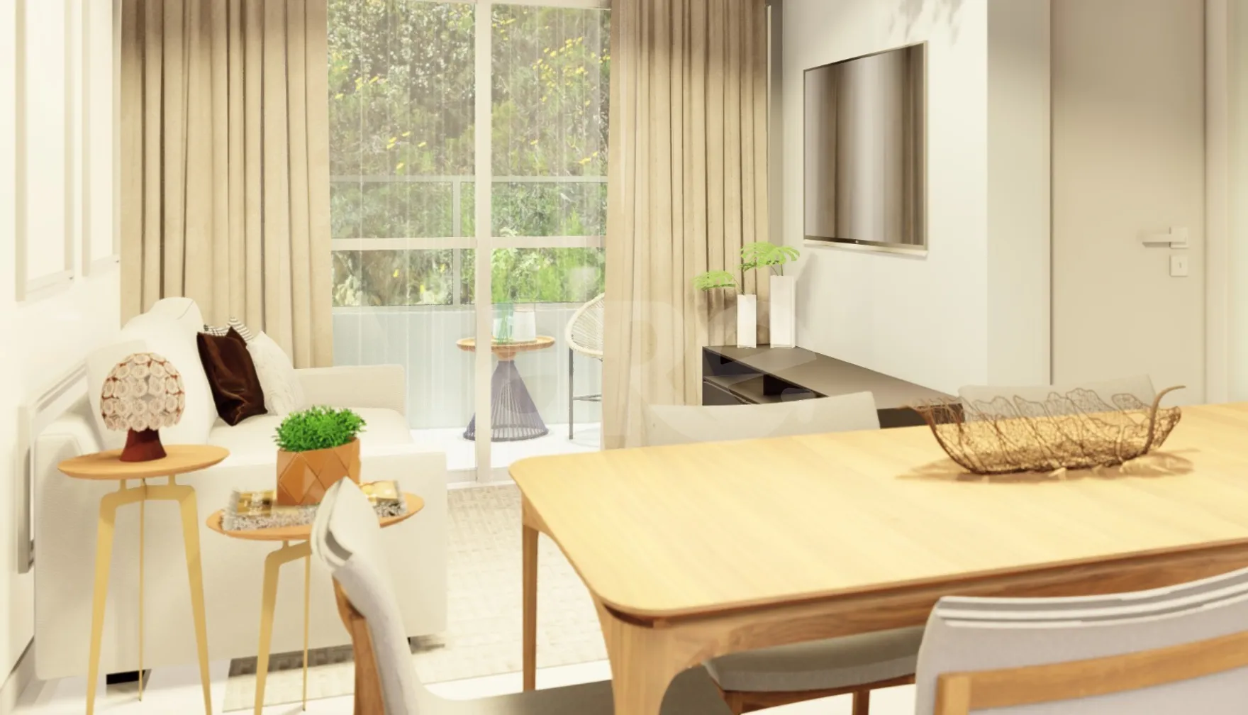 Kaunis - Apartamento com 65,39 m², em Ponta de Matos — foto 2
