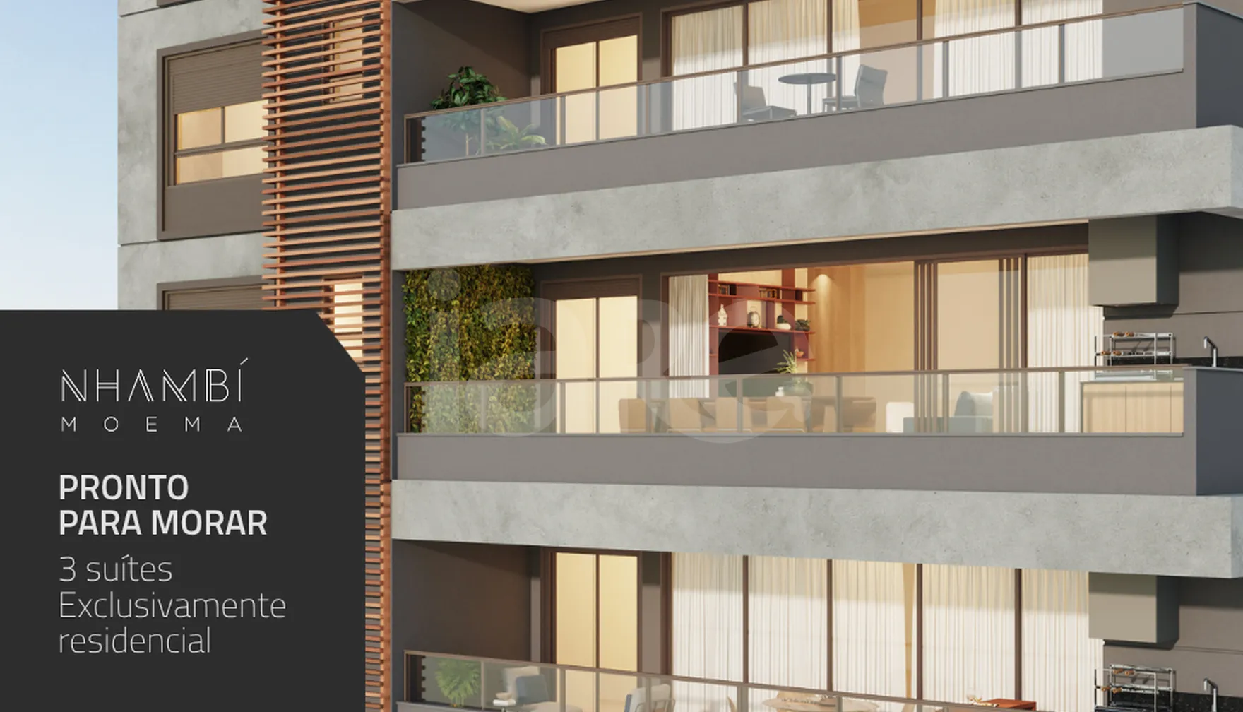 Nhambi Moema - Apartamento com 111,22 m², em Moema — foto 2